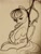 Size: 774x1032 | Tagged: safe, artist:hp-hf, imported from derpibooru, octavia melody, pony, bedroom eyes, belly, cello, female, musical instrument, pregnant, sitting, smiling, solo, traditional art
