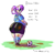 Size: 1126x1084 | Tagged: safe, artist:secretgoombaman12345, imported from derpibooru, diamond tiara, human, ask chubby diamond, ask, ass, bbw, butt, diamond buttiara, fat, female, football, humanized, ponytail, solo, sports, thick, thighs, thunder thighs, tumblr, wide hips