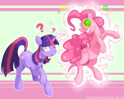 Size: 1700x1360 | Tagged: safe, artist:havefunonlyfun, imported from derpibooru, pinkie pie, twilight sparkle, earth pony, pony, unicorn