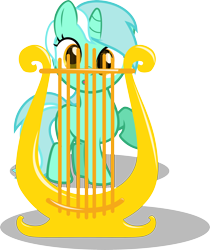 Size: 2946x3499 | Tagged: safe, artist:up1ter, imported from derpibooru, lyra heartstrings, pony, filly, lyre, simple background, solo, transparent background, vector