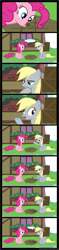 Size: 4142x17499 | Tagged: safe, artist:iamcommando13, imported from derpibooru, derpy hooves, pinkie pie, earth pony, pegasus, pony, ^^, absurd resolution, comic, duo, duo female, eyes closed, female, mare