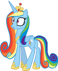 Size: 600x731 | Tagged: safe, artist:c010ss41-st1nk3r, imported from derpibooru, princess cadance, rainbow dash, fusion