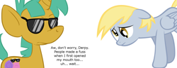 Size: 1270x491 | Tagged: safe, imported from derpibooru, derpy hooves, snails, pegasus, pony, derpygate, female, mare