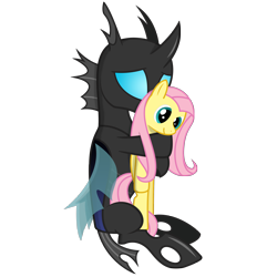 Size: 3000x3000 | Tagged: safe, artist:xyotic, imported from derpibooru, fluttershy, changeling, plushie