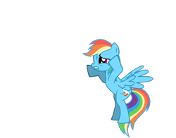 Size: 830x650 | Tagged: safe, imported from derpibooru, rainbow dash, pony, pony creator, female, simple background, solo, transparent background, vector