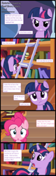 Size: 1500x4700 | Tagged: safe, artist:lightningtumble, imported from derpibooru, pinkie pie, twilight sparkle, comic, mysteries of equestria