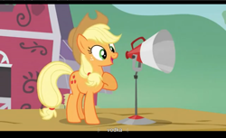 Size: 1680x1028 | Tagged: safe, imported from derpibooru, screencap, applejack, apple family reunion, alcohol, youtube caption