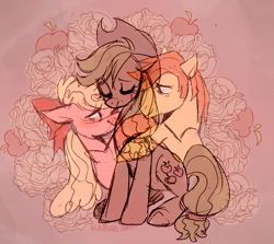 Size: 900x802 | Tagged: safe, artist:kunaike, imported from derpibooru, applejack, oc, applejack's parents, parent