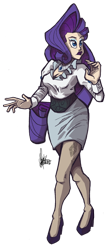 Size: 400x930 | Tagged: safe, artist:theartrix, imported from derpibooru, rarity, human, clothes, female, humanized, simple background, solo, transparent background