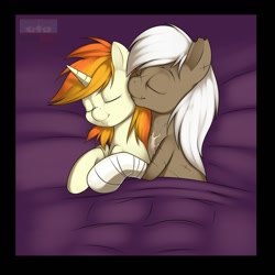 Size: 1280x1280 | Tagged: safe, artist:kloudmutt, imported from derpibooru, oc, oc only, oc:lucky dice, sleeping
