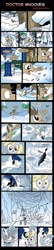 Size: 712x3321 | Tagged: safe, artist:edowaado, imported from derpibooru, dinky hooves, doctor whooves, time turner, comic, hearth's warming eve