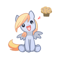 Size: 300x286 | Tagged: safe, artist:sambragg, imported from derpibooru, derpy hooves, pegasus, pony, cute, female, mare