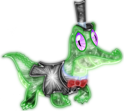 Size: 900x810 | Tagged: safe, artist:mysteriousgemwolf, imported from derpibooru, gummy, bowtie, clothes, hat, smoking, top hat, tuxedo