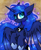Size: 657x801 | Tagged: safe, artist:the--cloudsmasher, imported from derpibooru, princess luna, pony, chest fluff, female, solo