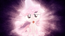 Size: 1024x576 | Tagged: safe, artist:tzolkine, imported from derpibooru, sweetie belle, milkshake, wallpaper