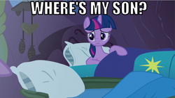 Size: 640x360 | Tagged: safe, imported from derpibooru, twilight sparkle, caption, image macro, sad