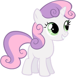 Size: 883x905 | Tagged: safe, imported from derpibooru, sweetie belle, pony, female, simple background, smiling, solo, transparent background, vector