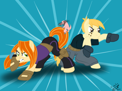 Size: 1208x901 | Tagged: safe, artist:kudalyn, imported from derpibooru, earth pony, naked mole rat, pony, crossover, female, kim possible, kim possible (character), male, ponified, ron stoppable, rufus, rufus (kim possible)