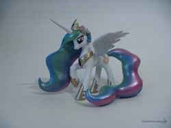 Size: 1440x1080 | Tagged: safe, artist:groovebird, imported from derpibooru, princess celestia, pony, brushable, custom, customized toy, irl, photo, solo, toy