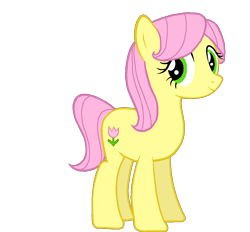 Size: 928x860 | Tagged: safe, artist:mappymaples, artist:vanillachama, imported from derpibooru, posey, pony, female, g1, g1 to g4, g4, generation leap, solo