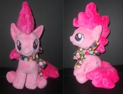 Size: 1003x765 | Tagged: safe, artist:sophillia, imported from derpibooru, pinkie pie, doll, filly, irl, photo, plushie, toy