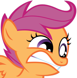 Size: 4794x4840 | Tagged: safe, artist:fallingferret, imported from derpibooru, scootaloo, pony, absurd resolution, female, simple background, solo, transparent background, vector