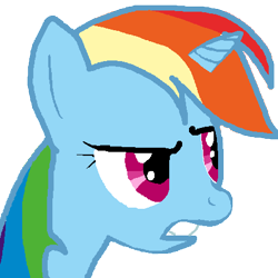 Size: 450x450 | Tagged: safe, artist:sofarinrunning, imported from derpibooru, rainbow dash, bust, portrait, simple background, solo, transparent background