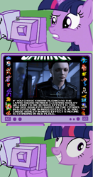 Size: 563x1078 | Tagged: safe, imported from derpibooru, twilight sparkle, ghost, pony, did you know gaming, exploitable meme, mass effect, mass effect 2, meme, spooky, tv meme, twilight snapple