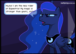 Size: 840x601 | Tagged: safe, artist:swfpony, imported from derpibooru, princess luna, pony, explicit source, female, lesbian, solo