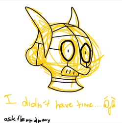 Size: 500x502 | Tagged: safe, artist:jaythempdpony, imported from derpibooru, 30 minute art challenge, c-3po, ponified, star wars