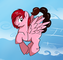 Size: 1280x1231 | Tagged: safe, artist:pippy, imported from derpibooru, oc, oc only, pegasus, pony, scorpion, crossbreed