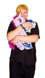 Size: 353x600 | Tagged: safe, imported from derpibooru, human, brony, hasbro, irl, irl human, photo, plushie