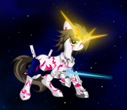 Size: 4000x3492 | Tagged: safe, artist:halotheme, imported from derpibooru, pony, unicorn, banagher links, gundam, gundam uc, mobile suit gundam, mobile suit gundam uniicorn, ponified, unicorn gundam, universal century