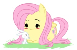 Size: 793x515 | Tagged: safe, artist:pastelspooks, imported from derpibooru, angel bunny, fluttershy