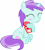 Size: 3000x3320 | Tagged: safe, artist:the smiling pony, imported from derpibooru, liza doolots, petunia, tootsie flute, pony, unicorn, hearts and hooves day (episode), blushing, cute, eyes closed, female, filly, hearts and hooves day, high res, inkscape, simple background, sitting, smiling, solo, tootsie cute, transparent background, valentine, vector