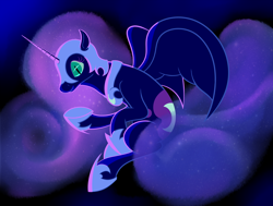 Size: 1500x1131 | Tagged: safe, artist:sb, imported from derpibooru, nightmare moon, alicorn, pony, female, mare, sitting, solo