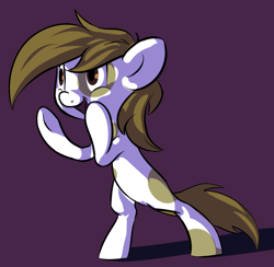 Size: 770x752 | Tagged: safe, artist:sb, imported from derpibooru, pipsqueak, earth pony, pony, bipedal, colt, male, simple background, solo, yelling