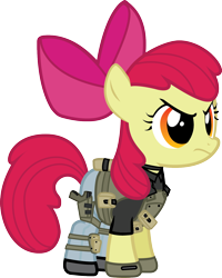 Size: 1246x1556 | Tagged: safe, artist:smashinator, imported from derpibooru, apple bloom, earth pony, pony, call of duty, call of duty: modern warfare, crossover, female, filly, john "soap" mactavish, simple background, soap, solo, transparent background