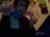 Size: 450x337 | Tagged: artist needed, safe, imported from derpibooru, pinkie pie, rainbow dash, human, animated, blind bag, blind bag pony, cosplay, eridan ampora, forevver alone, gif, glasses, homestuck, irl, k-on, poster, toy