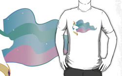 Size: 556x350 | Tagged: safe, artist:animayhem, imported from derpibooru, princess celestia, alicorn, pony, animayhem, clothes, female, mane, mare, minimalist, modern art, princess, redbubble, shirt