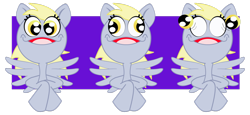 Size: 1280x587 | Tagged: safe, artist:toonfreak, imported from derpibooru, derpy hooves, pegasus, pony, creepy, disturbing, female, mare, solo, wat