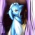 Size: 500x500 | Tagged: safe, artist:atticus83, imported from derpibooru, trixie, pony, unicorn, bipedal, female, floppy ears, legs together, mare, morning ponies, sheet, solo