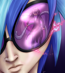 Size: 1280x1450 | Tagged: safe, artist:7nights, artist:7nightsfuntimes, imported from derpibooru, dj pon-3, octavia melody, vinyl scratch, human, crossover, cyclops (marvel comics), cyclops (marvel), doctor octavia, doctor octopus, female, glasses, humanized, reflection, sonata du octave, spider-man, vyclops, x-men