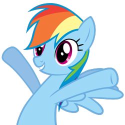 Size: 1000x1000 | Tagged: safe, artist:doktorrf, imported from derpibooru, rainbow dash, pegasus, pony, fall weather friends, female, mare, simple background, solo, transparent background, vector