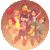 Size: 830x830 | Tagged: safe, artist:do0dlebugdebz, imported from derpibooru, applejack, fluttershy, pinkie pie, rainbow dash, rarity, spike, twilight sparkle, human, apple, balloon, clothes, dress, female, food, gif, goggles, humanized, male, mane seven, non-animated gif, skirt, sweater, sweatershy, wand