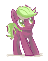 Size: 588x746 | Tagged: safe, artist:needsmoarg4, imported from derpibooru, berry green, earth pony, pony, blind bag pony, female, g4, mare, simple background, solo, white background