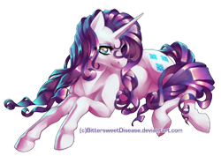 Size: 600x424 | Tagged: safe, artist:foervraengd, imported from derpibooru, rarity, pony, unicorn, female, mare, outline, prone, realistic, simple background, solo, transparent background
