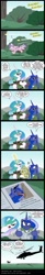 Size: 680x4184 | Tagged: safe, artist:niban-destikim, imported from derpibooru, diamond tiara, princess celestia, princess luna, alicorn, ant, earth pony, pony, ponyville confidential, ah-64 apache, angry, attack helicopter, bipedal, chase, comic, crying, dirty, eyes closed, female, filly, frown, glare, gun, helicopter, hunting, licking, magic, mare, open mouth, rage, rifle, running, scared, shivering, smiling, telekinesis, tiarabuse, tongue out, weapon, wide eyes