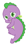 Size: 100x160 | Tagged: safe, artist:queencold, imported from derpibooru, spike, dragon, baby, baby dragon, baby spike, male, simple background, solo, transparent background, vector