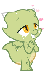 Size: 400x616 | Tagged: safe, artist:queencold, imported from derpibooru, oc, oc only, oc:jade, oc:jade (queencold), dragon, dragon oc, dragoness, female, heart, simple background, solo, transparent background